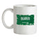 Saudi Arabia Grunge Style Flag Ceramic Mug
