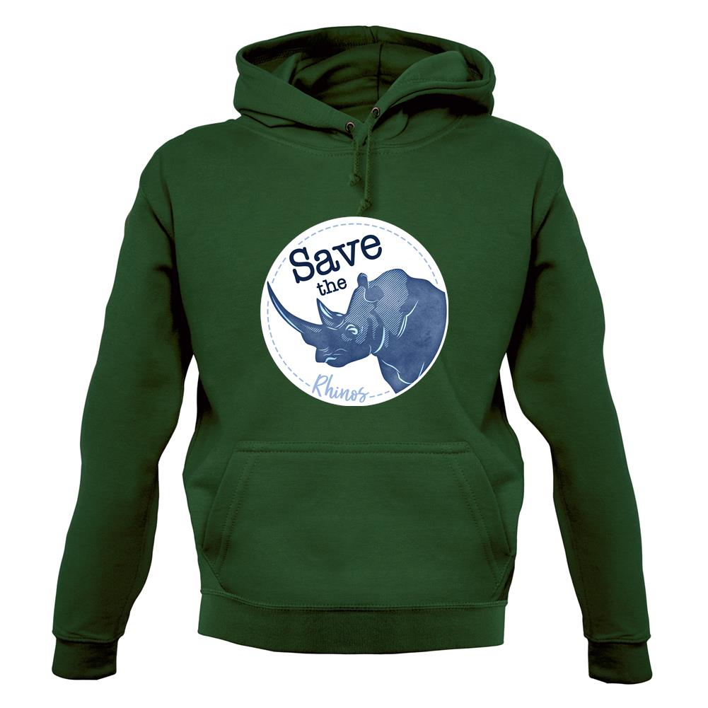 Save The Rhinos Unisex Hoodie