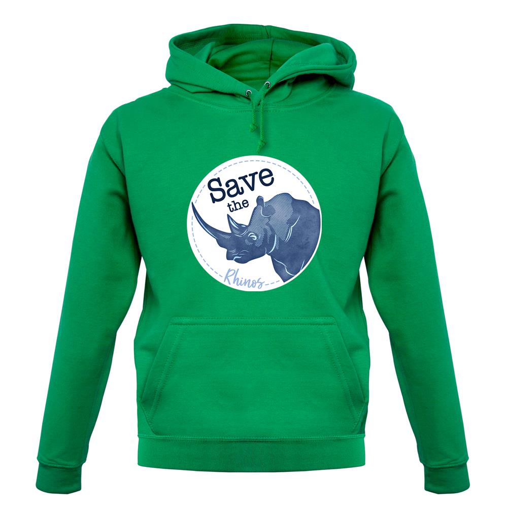 Save The Rhinos Unisex Hoodie