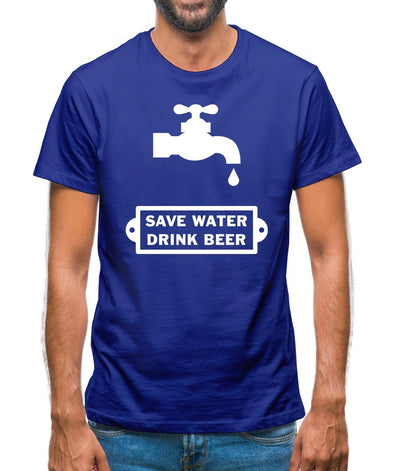Save Water Drink Beer Mens T-Shirt
