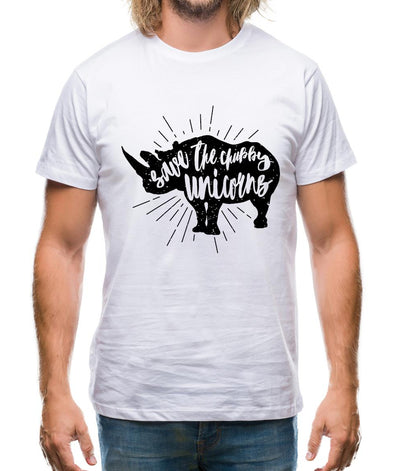 Chubby Unicorns Mens T-Shirt