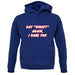 Say What Again I Dare You unisex hoodie