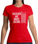 Scaffolders Have Erections Womens T-Shirt