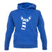 Scarf unisex hoodie