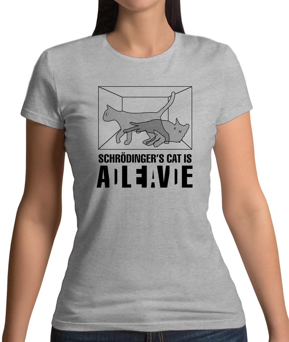 Schrodinger's Cat Womens T-Shirt