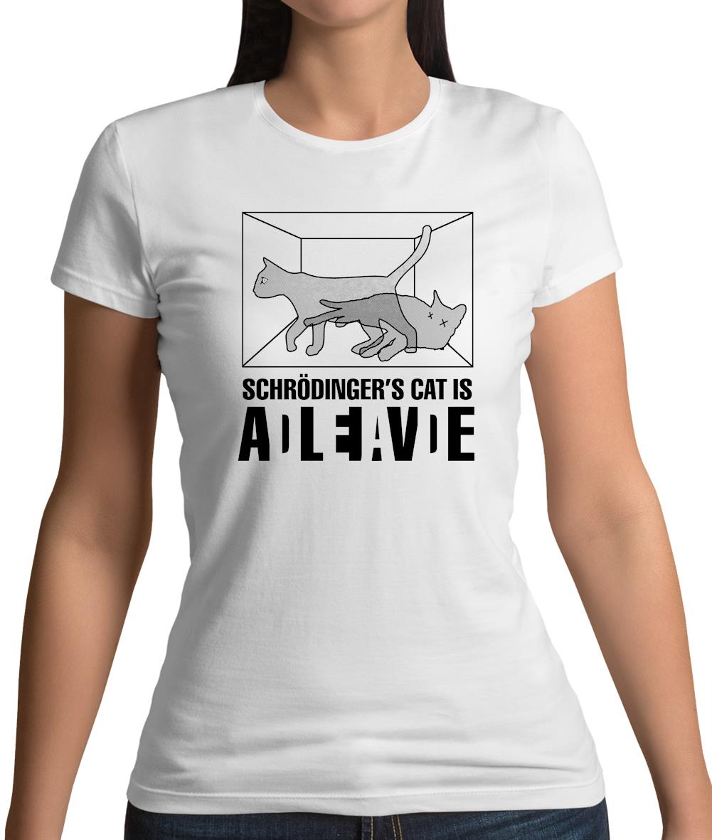 Schrodinger's Cat Womens T-Shirt