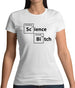 Science Bitch Periodic Table Womens T-Shirt