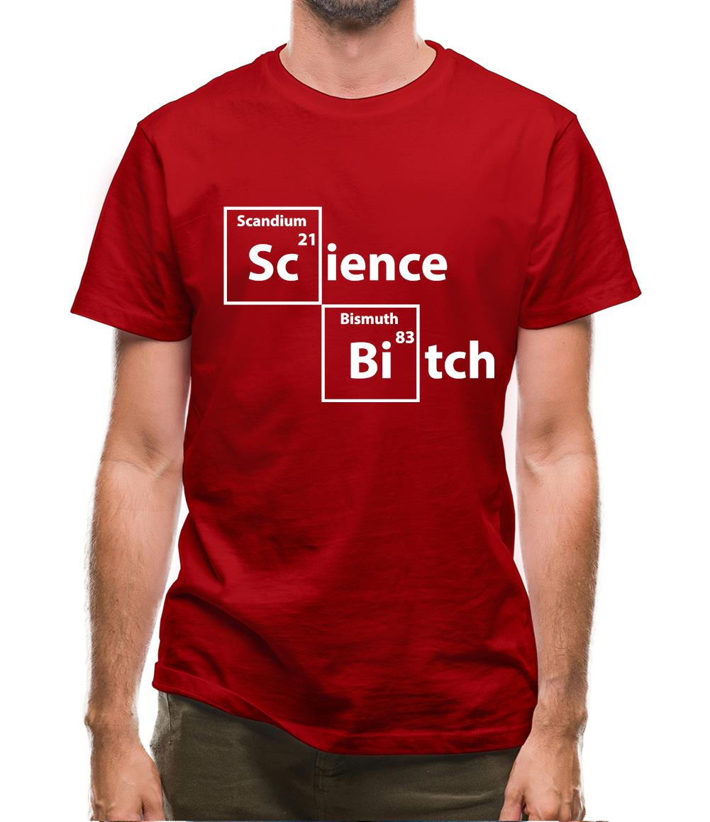 Science Bitch Periodic Table Mens T-Shirt