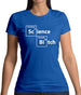 Science Bitch Periodic Table Womens T-Shirt