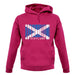 Scotland Barcode Style Flag unisex hoodie