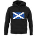 Scotland Grunge Style Flag unisex hoodie