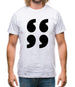 66 99 Quote Marks Mens T-Shirt