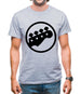 Bass Guitar Headstock Mens T-Shirt