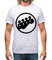Bass Guitar Headstock Mens T-Shirt