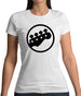 Bass Guitar Headstock Womens T-Shirt