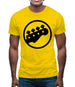 Bass Guitar Headstock Mens T-Shirt