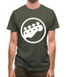 Bass Guitar Headstock Mens T-Shirt