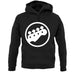 Bass Guitar Headstock unisex hoodie