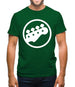 Bass Guitar Headstock Mens T-Shirt