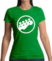 Bass Guitar Headstock Womens T-Shirt