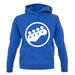 Bass Guitar Headstock unisex hoodie