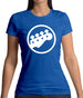 Bass Guitar Headstock Womens T-Shirt