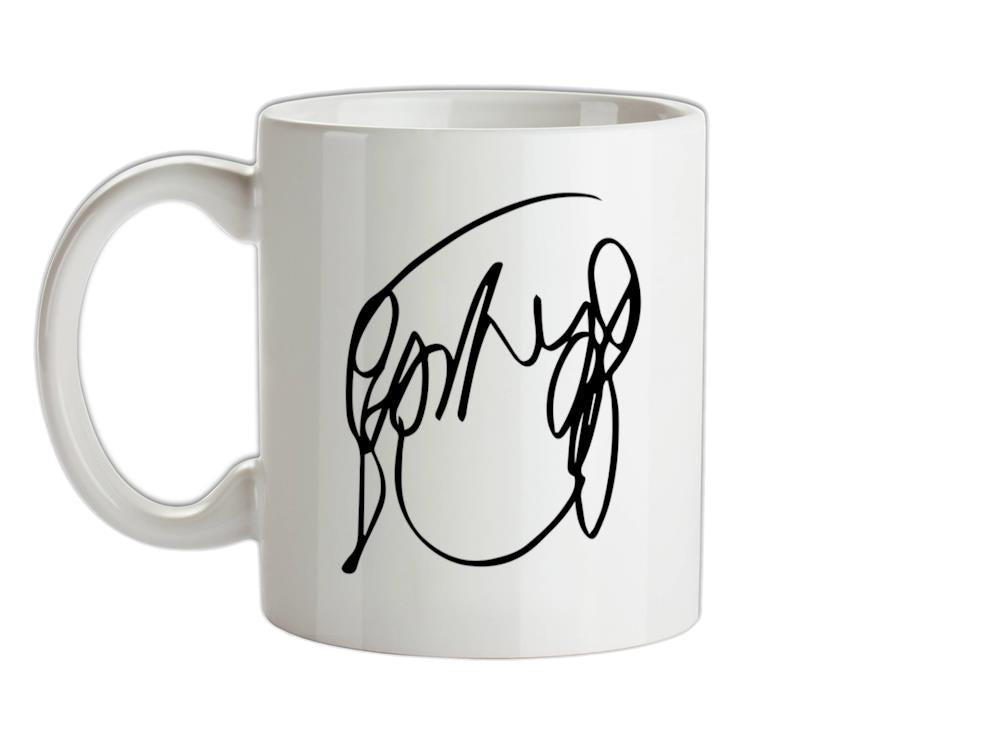 Ramona Hair Sketch Ceramic Mug