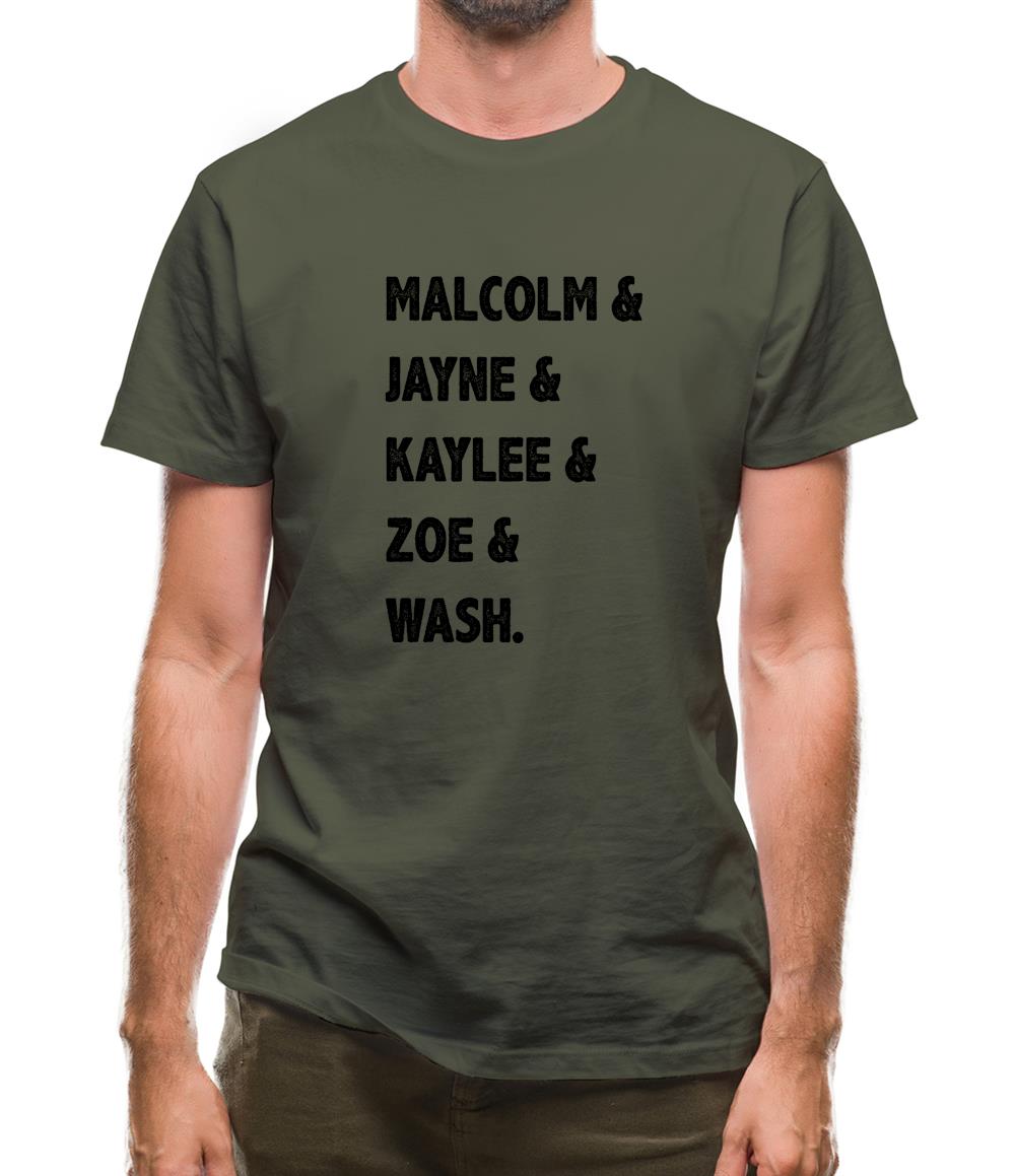 Malcolm & Jayne & Zoe Mens T-Shirt