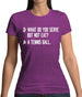 Donâ€™T Eat Tennis Ball Womens T-Shirt