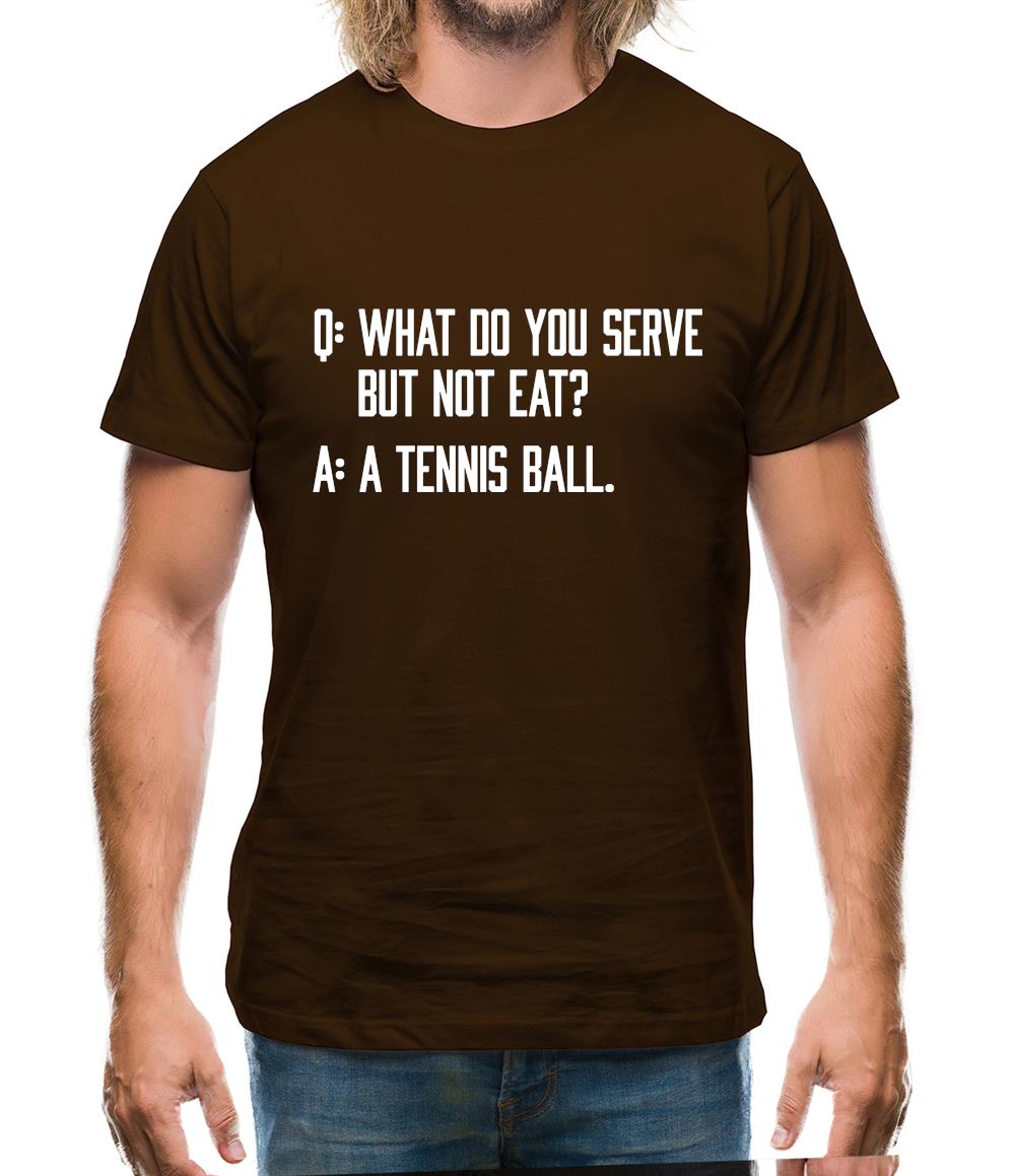 Don’T Eat Tennis Ball Mens T-Shirt