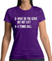 Donâ€™T Eat Tennis Ball Womens T-Shirt