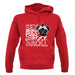 Sex, Pugs And Rock N Roll unisex hoodie