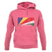 Seychelles Barcode Style Flag unisex hoodie