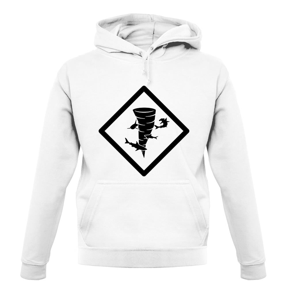Shark Tornado unisex hoodie