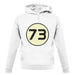 73 Logo unisex hoodie