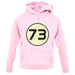 73 Logo unisex hoodie