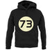 73 Logo unisex hoodie