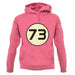 73 Logo unisex hoodie