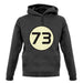 73 Logo unisex hoodie