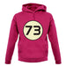 73 Logo unisex hoodie