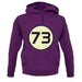 73 Logo unisex hoodie