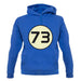 73 Logo unisex hoodie