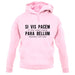 Si Vis Pacem Para Bellum Unisex Hoodie