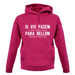 Si Vis Pacem Para Bellum Unisex Hoodie