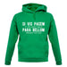 Si Vis Pacem Para Bellum Unisex Hoodie