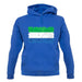Sierra Leone Grunge Style Flag unisex hoodie