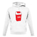 Sin Bin unisex hoodie