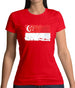 Singapore Grunge Style Flag Womens T-Shirt