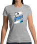 Skate Sun Surf Womens T-Shirt