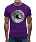 Skateboarder Moon Mens T-Shirt
